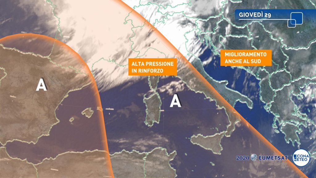 Alta Pressione In Rinforzo Tempo Stabile E Clima Mite Insidia Nebbie