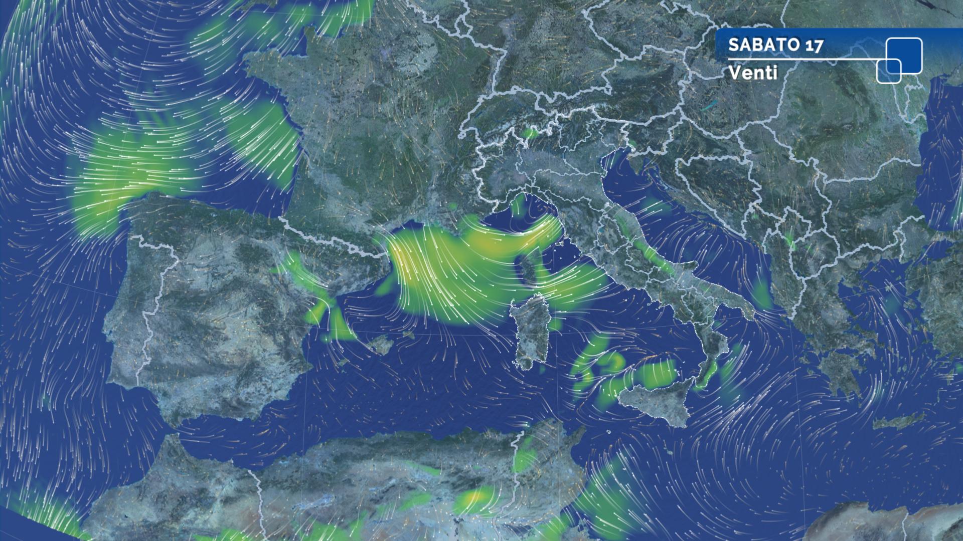 Meteo Ancora Maltempo E Forti Venti Sullitalia Raffiche Fino A