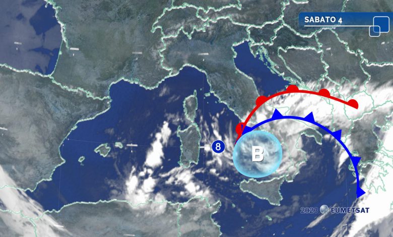 Meteo Weekend piogge e temporali al Sud e in Sicilia più sole altrove