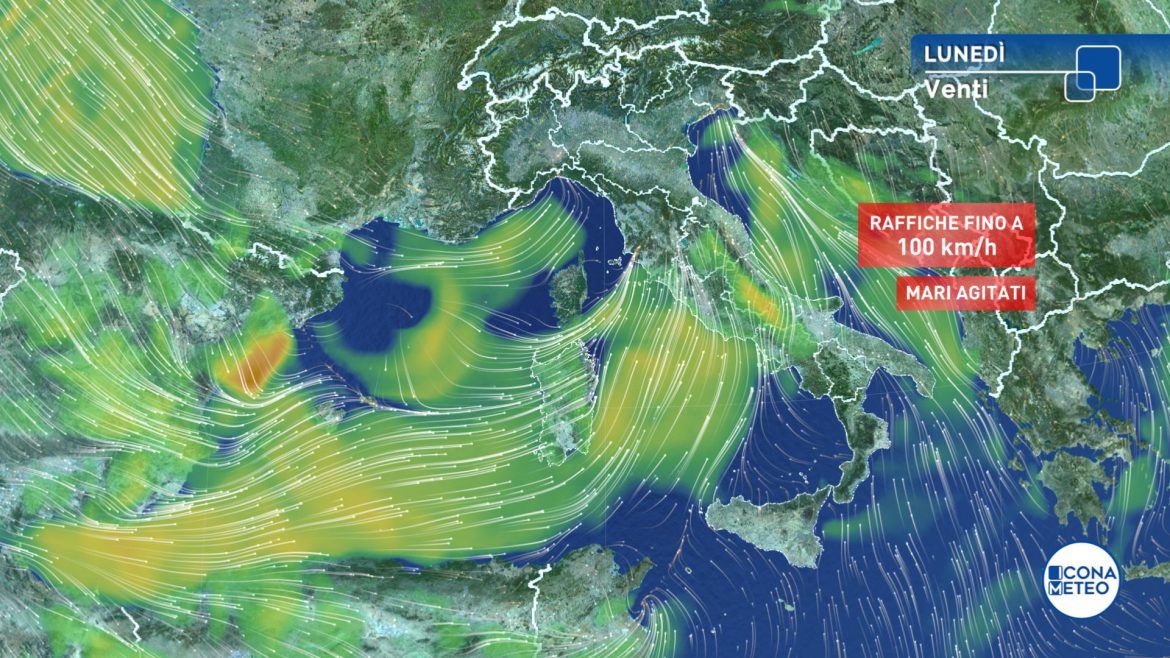 Maltempo Diffuso: Forti Piogge, Nevicate E Venti Tempestosi. Ecco Le ...