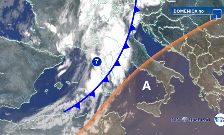 MALTEMPO E ARIA FRESCA Sull'ITALIA: Tra Nord E Sud 10 Gradi Di Differenza