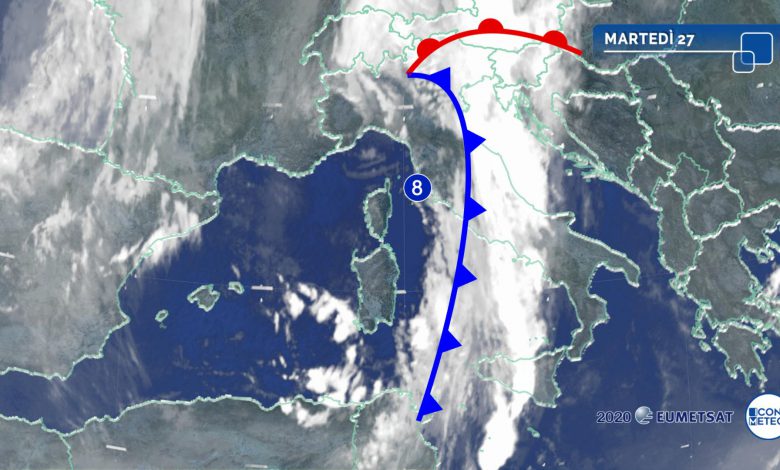 Il MALTEMPO Si Sposta Al SUD: Rischio Di VENTO Forte E Fenomeni Intensi