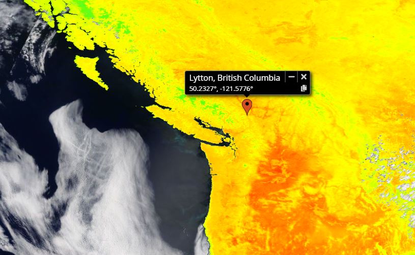 Caldo Eccezionale Registrati 466 Gradi In Canada è Record Icona Meteo 1095