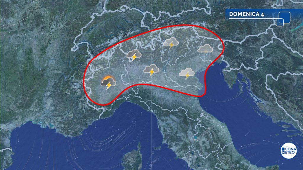 Oggi TEMPORALI Al Nord: Attenzione, Rischio GRANDINE E Forti RAFFICHE ...