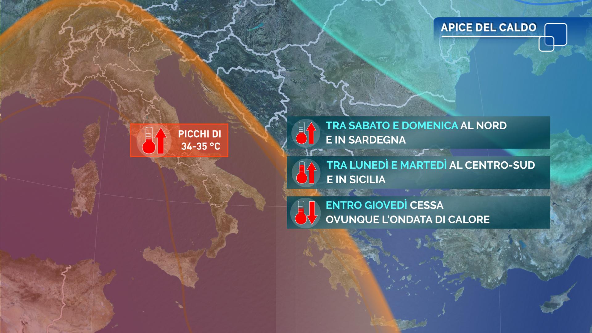 Meteo, Caldo Anomalo Sempre Più Intenso: Nel Weekend Picchi Di 35°C ...