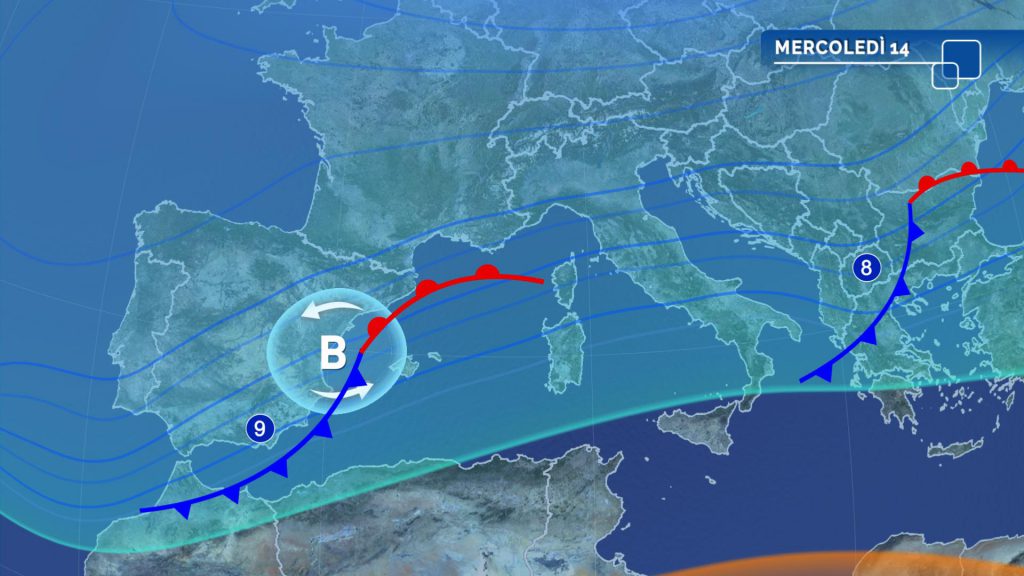 Via Vai Di Perturbazioni Fino A Venerdì: A Tratti Anche Neve - Icona Meteo