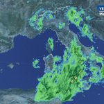 meteo piogge venerdì