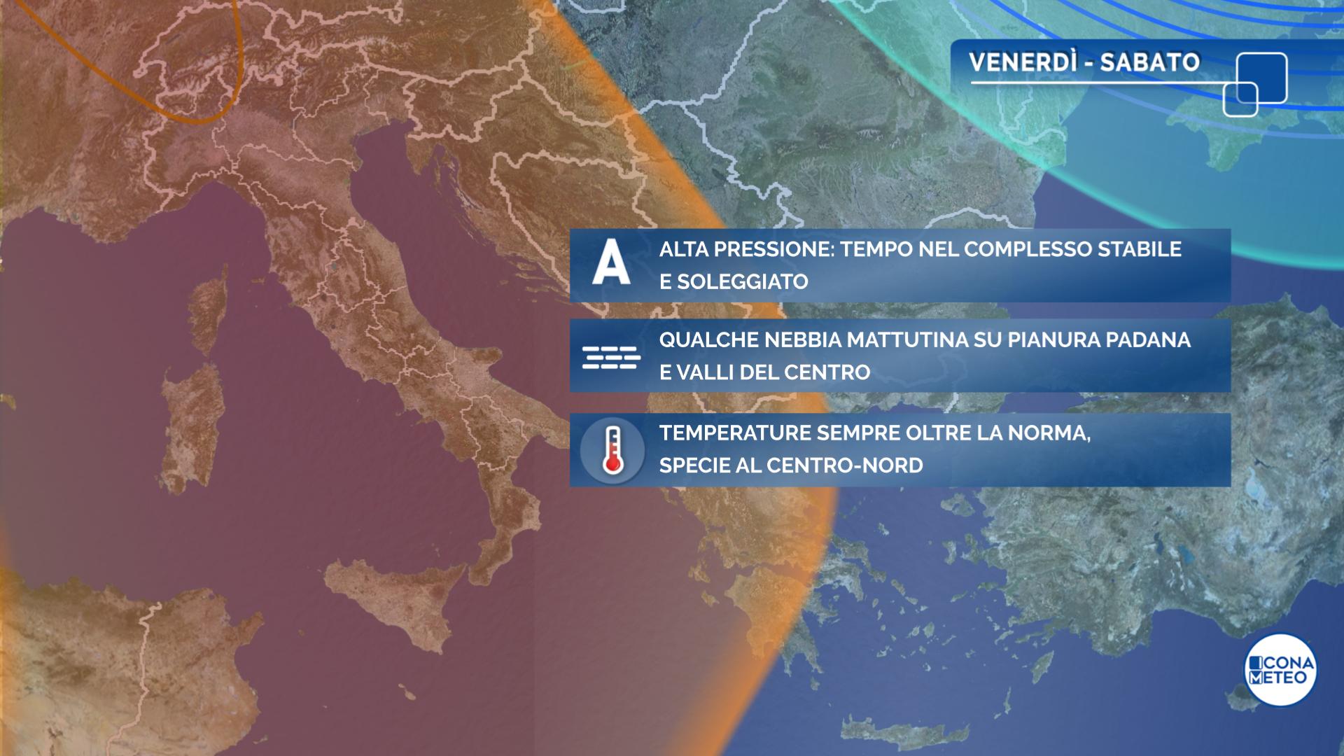 meteo weekend